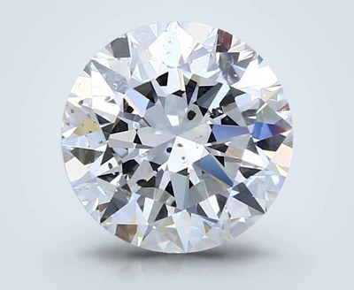 3.01ct E SI1 Excellent Cut Round Diamond