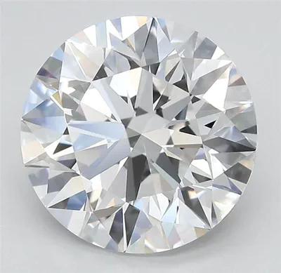 4.56ct D IF Rare Carat Ideal Cut Round Lab Grown Diamond