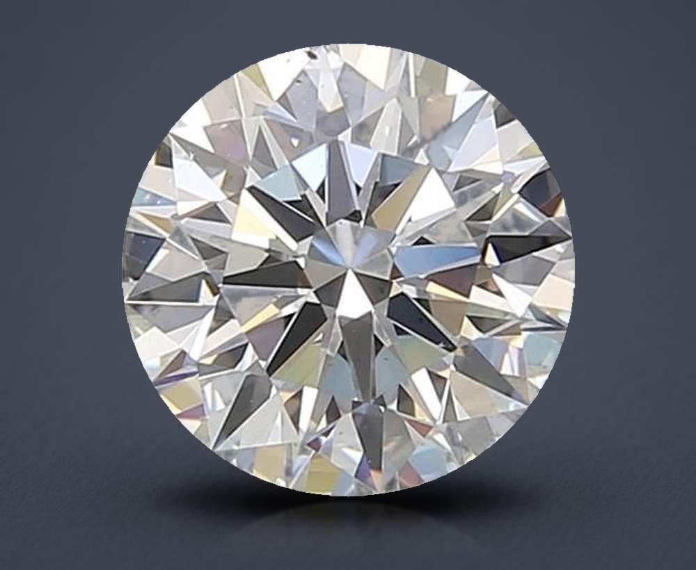 1.91ct E VS2 Rare Carat Ideal Cut Round Lab Grown Diamond
