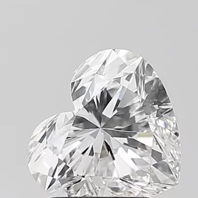 1.82ct D VS1 Rare Carat Ideal Cut Heart Lab Grown Diamond