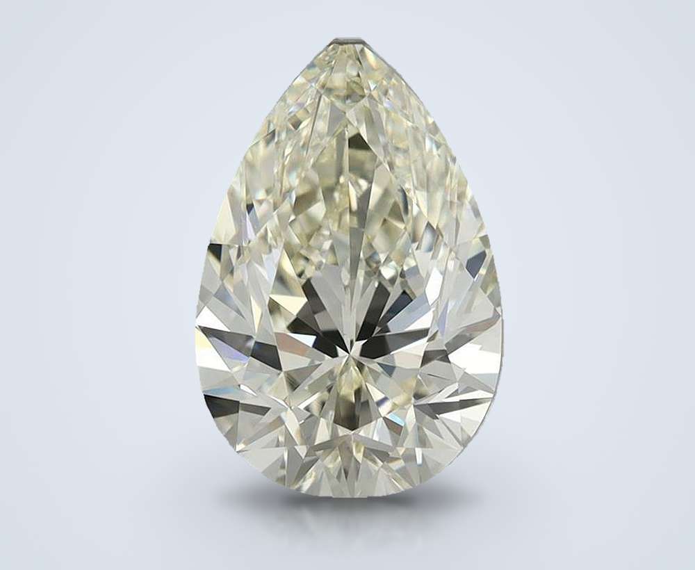 2.50ct K VS1 Very Good Cut Pear Diamond