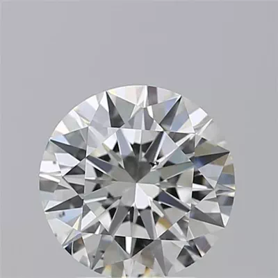 2.52ct F SI1 Rare Carat Ideal Cut Round Diamond