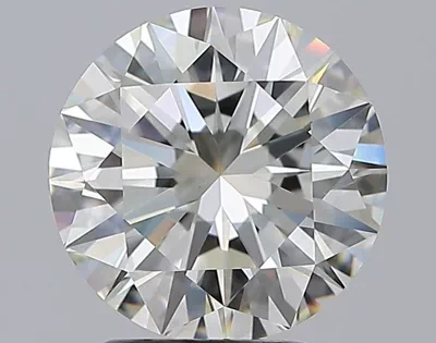 2.50ct J VVS2 Rare Carat Ideal Cut Round Diamond