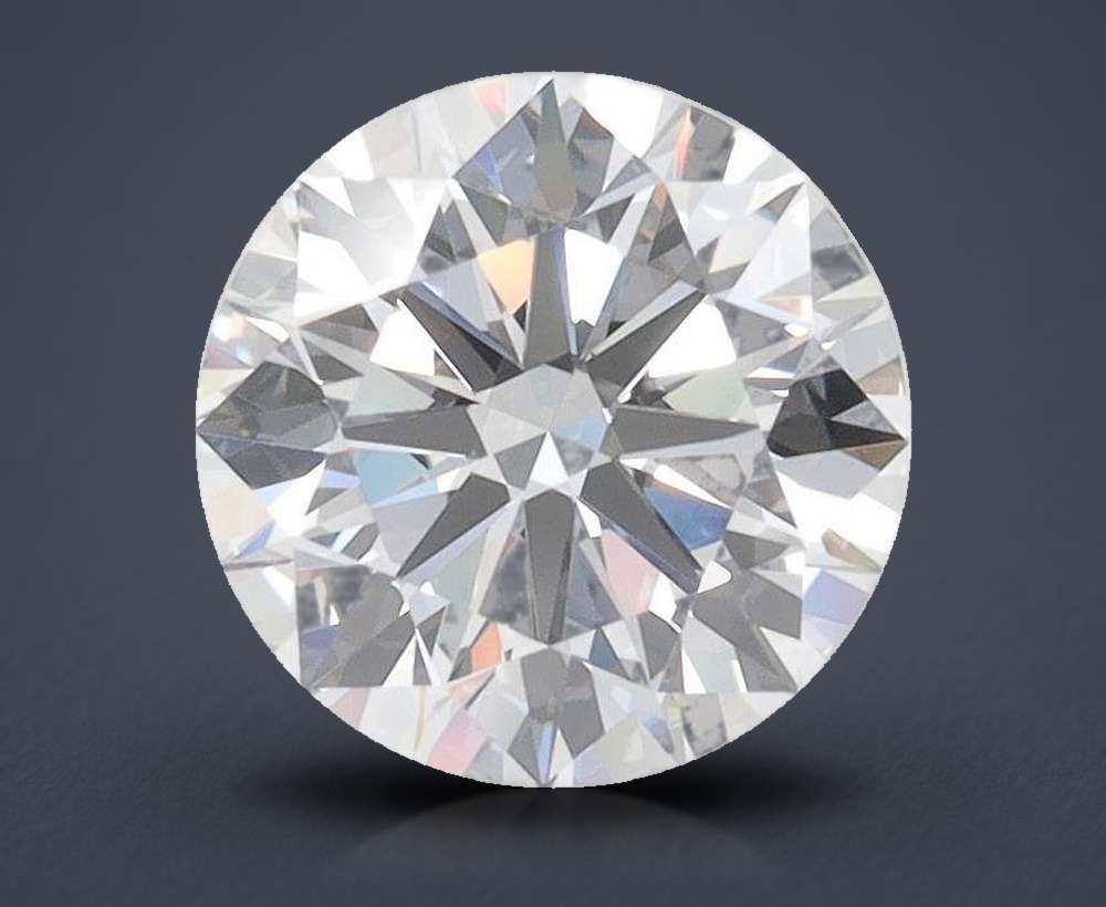 1.59ct D FL Rare Carat Ideal Cut Round Lab Grown Diamond