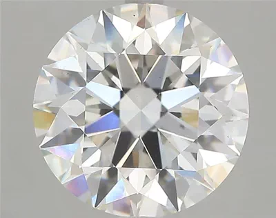 4.01ct H VS2 Rare Carat Ideal Cut Round Lab Grown Diamond