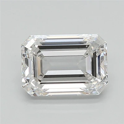 2.01ct G VVS2 Rare Carat Ideal Cut Emerald Lab Grown Diamond