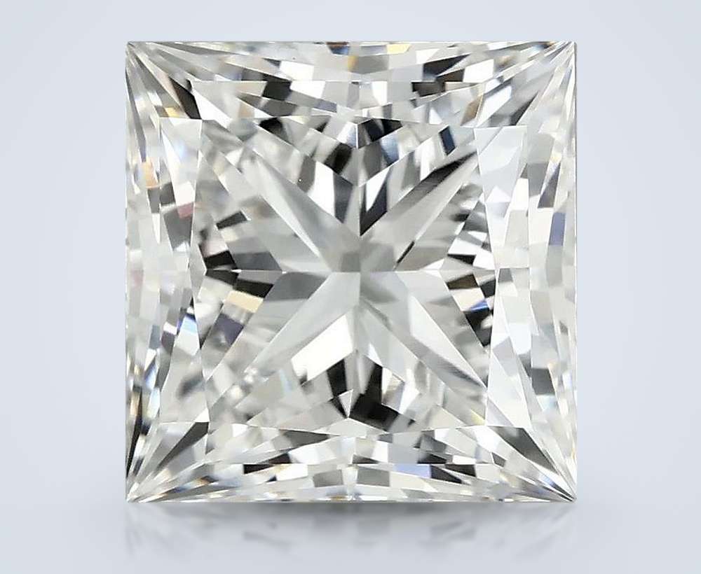 9.67ct F VS1 Rare Carat Ideal Cut Princess Lab Grown Diamond