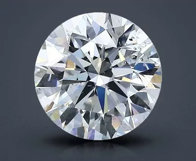 2.12ct D SI1 Rare Carat Ideal Cut Round Diamond