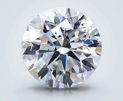 2.12ct D SI1 Rare Carat Ideal Cut Round Diamond