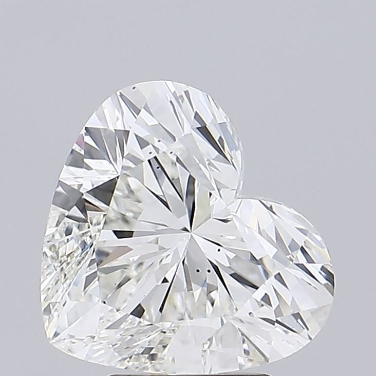 4.04ct G VS2 Rare Carat Ideal Cut Heart Lab Grown Diamond