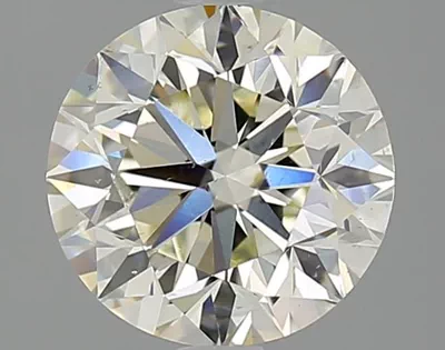 2.51ct K SI1 Very Good Cut Round Diamond