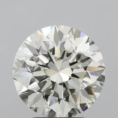3.56ct J VS2 Good Cut Round Lab Grown Diamond