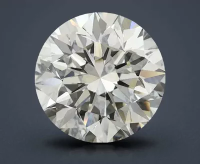 3.56ct J VS2 Good Cut Round Lab Grown Diamond