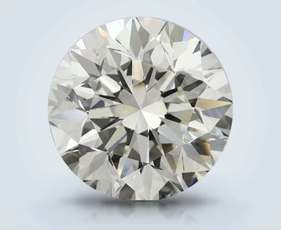 3.56ct J VS2 Good Cut Round Lab Grown Diamond