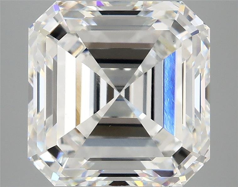 7.03ct F VS1 Very Good Cut Asscher Lab Grown Diamond