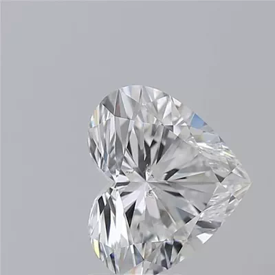 3.50ct D SI1 Rare Carat Ideal Cut Heart Diamond