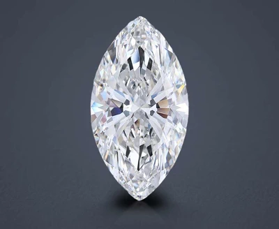 15.09ct G VVS2 Rare Carat Ideal Cut Marquise Lab Grown Diamond
