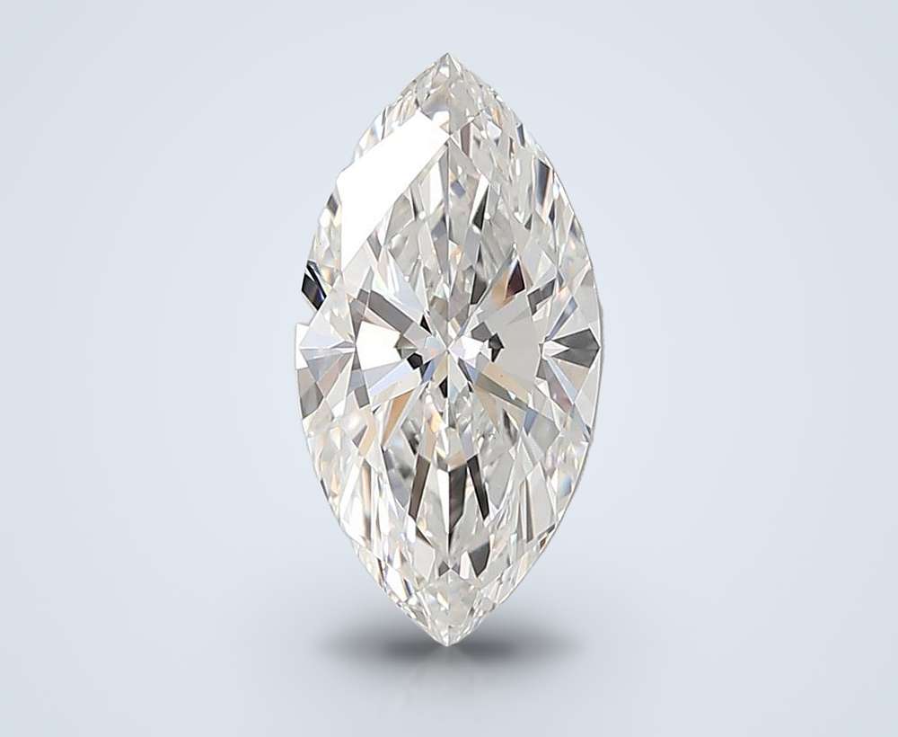 5.50ct F VVS2 Rare Carat Ideal Cut Marquise Lab Grown Diamond