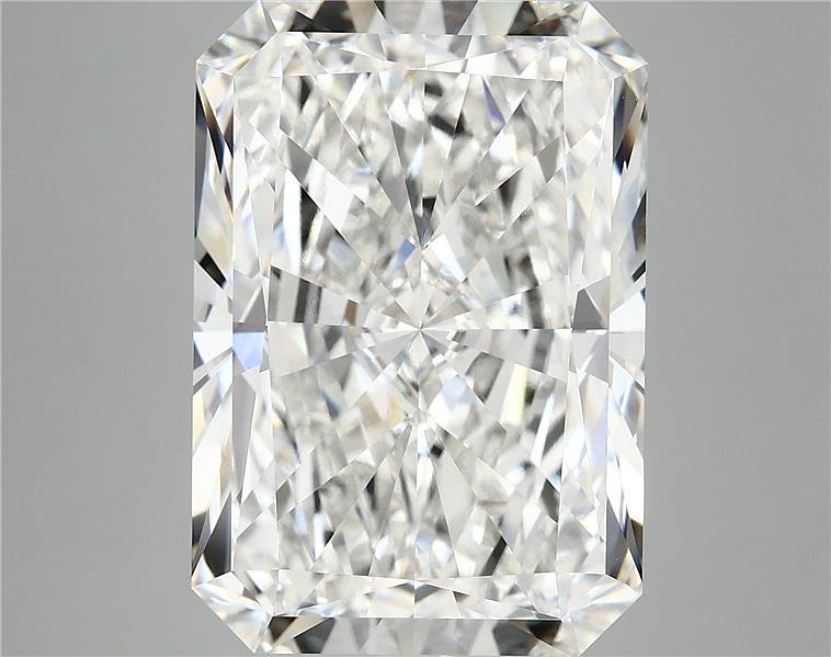 12.64ct F VVS2 Rare Carat Ideal Cut Radiant Lab Grown Diamond