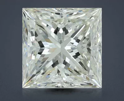 2.00ct K SI2 Rare Carat Ideal Cut Princess Diamond