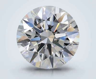 3.06ct D VS2 Rare Carat Ideal Cut Round Lab Grown Diamond