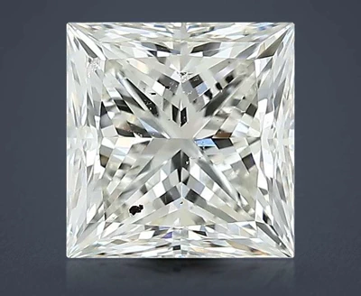1.50ct K SI2 Very Good Cut Princess Diamond