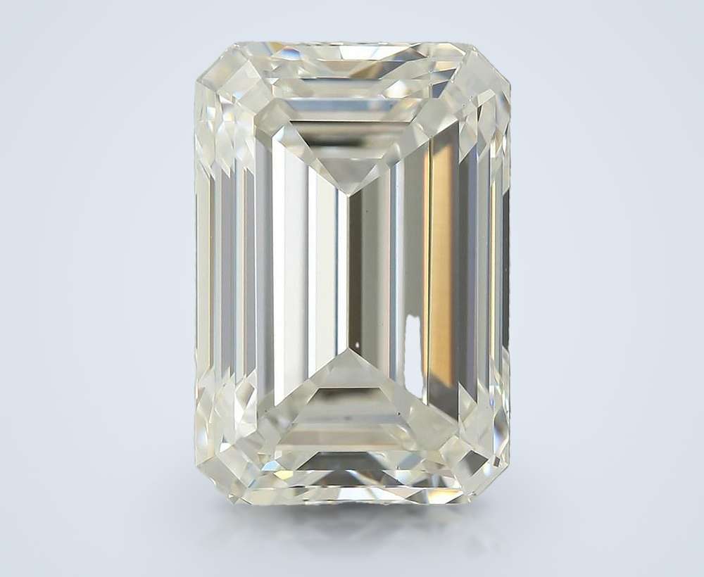 5.36ct F VS1 Rare Carat Ideal Cut Emerald Lab Grown Diamond