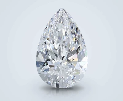 1.71ct D SI2 Rare Carat Ideal Cut Pear Diamond