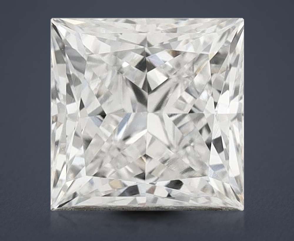 1.05ct D VS1 Excellent Cut Princess Lab Grown Diamond