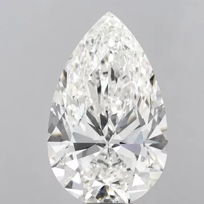 10.07ct G VS1 Rare Carat Ideal Cut Pear Lab Grown Diamond