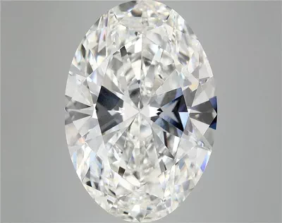 11.89ct F VVS2 Rare Carat Ideal Cut Oval Lab Grown Diamond