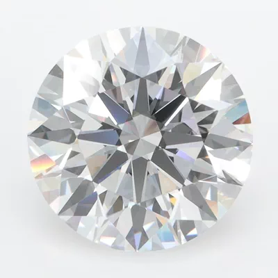 4.38ct D FL Rare Carat Ideal Cut Round Lab Grown Diamond