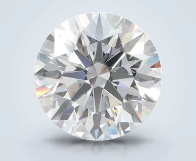 4.38ct D FL Rare Carat Ideal Cut Round Lab Grown Diamond