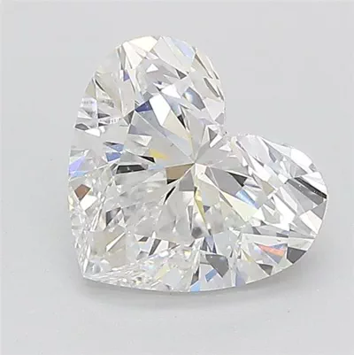 1.47ct E VS1 Rare Carat Ideal Cut Heart Lab Grown Diamond