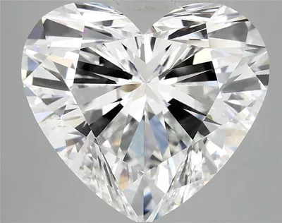 5.00ct E SI1 Rare Carat Ideal Cut Heart Lab Grown Diamond
