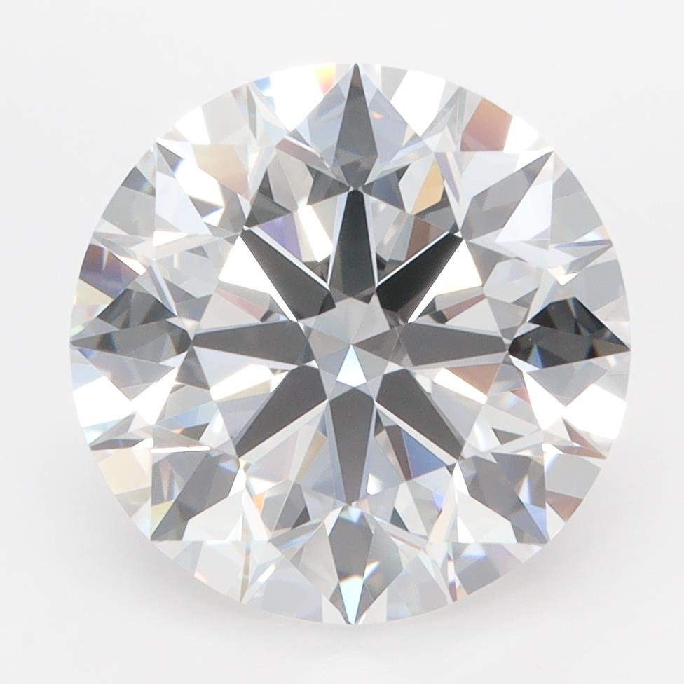 5.07ct D VVS1 Rare Carat Ideal Cut Round Lab Grown Diamond