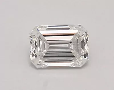 0.68ct E VS2 Rare Carat Ideal Cut Emerald Lab Grown Diamond
