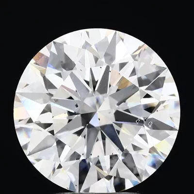 4.08ct D SI1 Rare Carat Ideal Cut Round Lab Grown Diamond