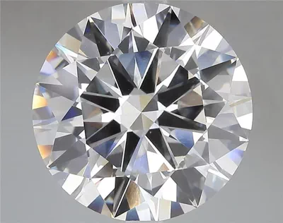 8.01ct D VVS2 Excellent Cut Round Lab Grown Diamond