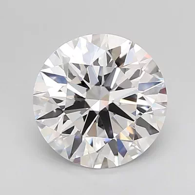 2.50ct D IF Rare Carat Ideal Cut Round Lab Grown Diamond