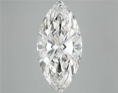 6.11ct F VS2 Rare Carat Ideal Cut Marquise Lab Grown Diamond