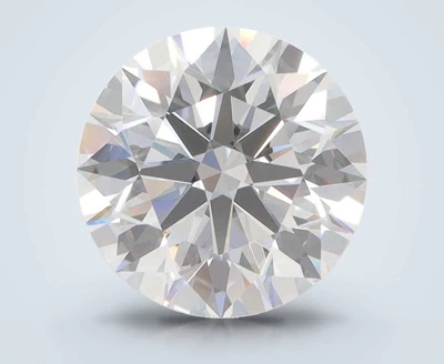 4.03ct D IF Rare Carat Ideal Cut Round Lab Grown Diamond