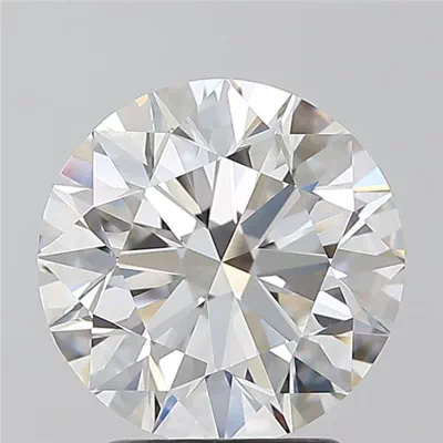 2.56ct H VVS1 Rare Carat Ideal Cut Round Diamond