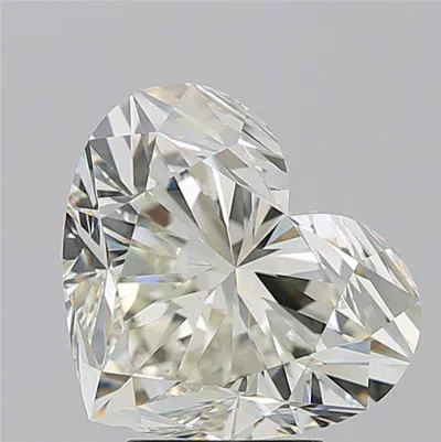 5.06ct K VS1 Rare Carat Ideal Cut Heart Diamond
