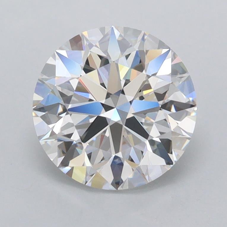 1.63ct D FL Rare Carat Ideal Cut Round Lab Grown Diamond