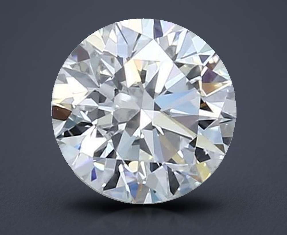 1.10ct I IF Rare Carat Ideal Cut Round Diamond