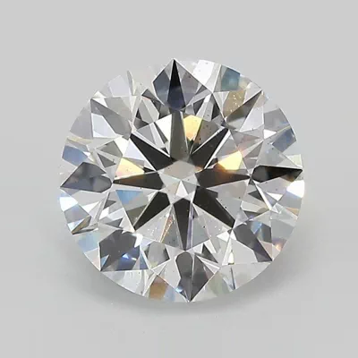 2.52ct E SI1 Rare Carat Ideal Cut Round Lab Grown Diamond