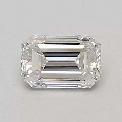 0.72ct D VVS1 Very Good Cut Emerald Lab Grown Diamond