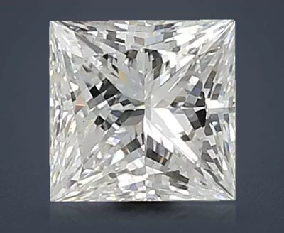 0.98ct D VS2 Rare Carat Ideal Cut Princess Lab Grown Diamond