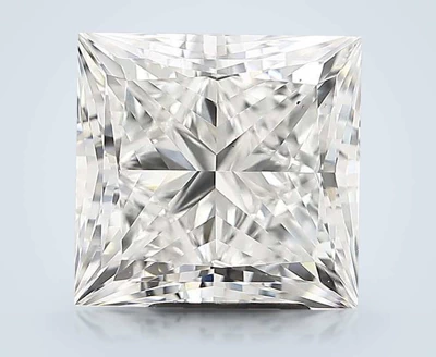 5.41ct F VS1 Rare Carat Ideal Cut Princess Lab Grown Diamond